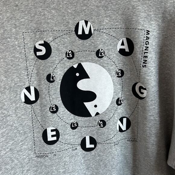 Magnlens Boxy Splicing Sweatshirt men’s size M - Picture 7 of 7